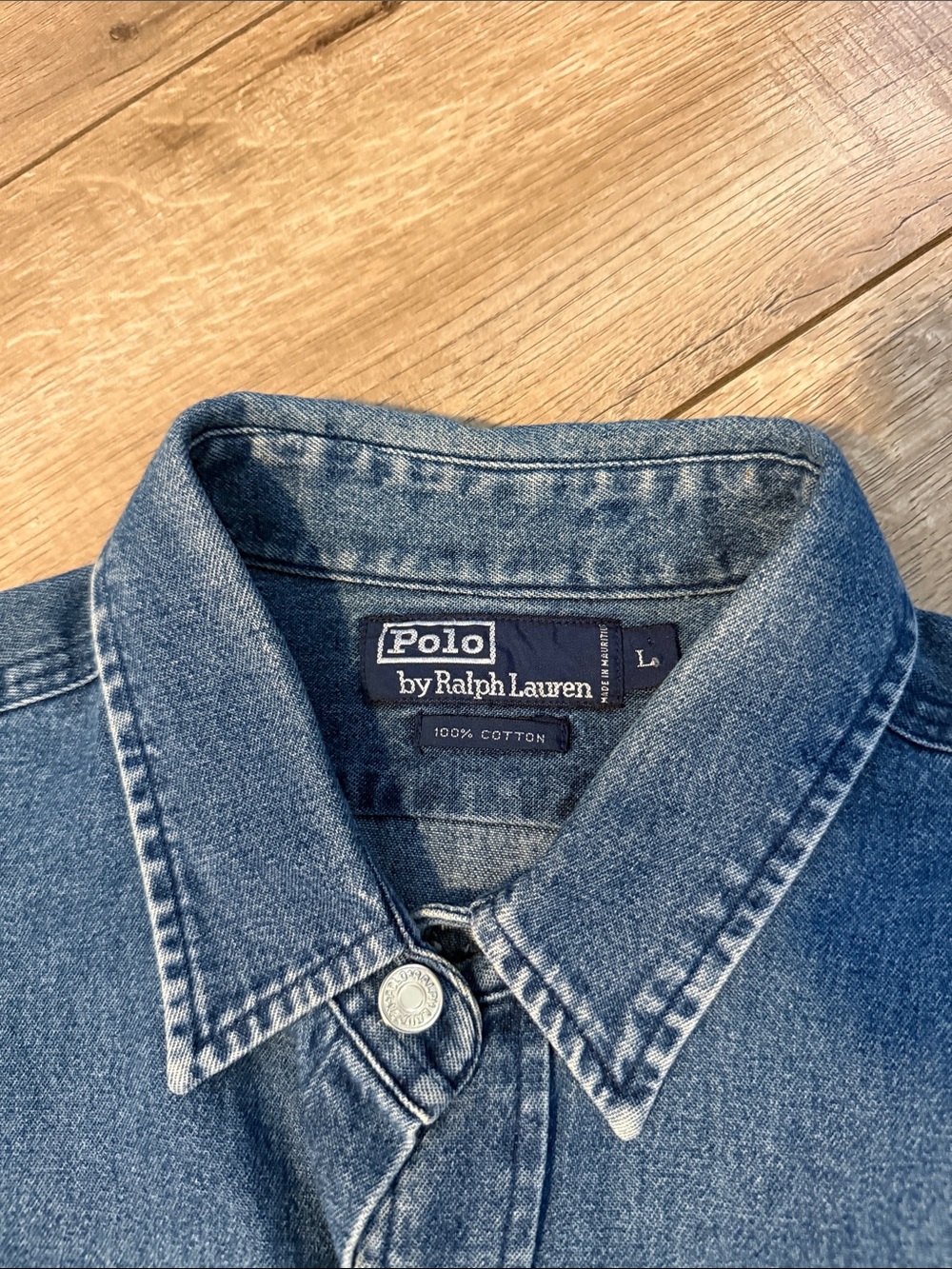 Polo by Ralph Lauren Denim Button-Front Shirt - Blue - Picture 3 of 5